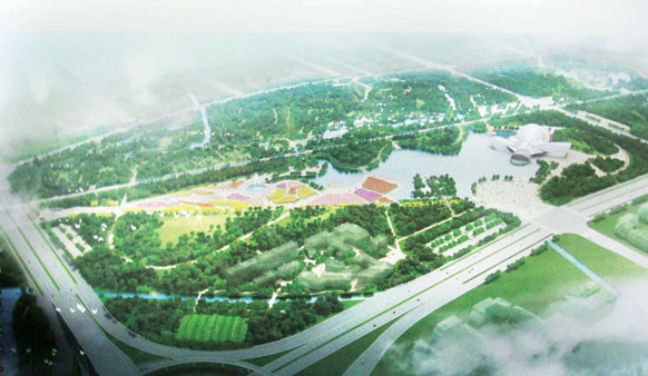 位于镇海新城 宁波植物园规划方案出炉-镇海新