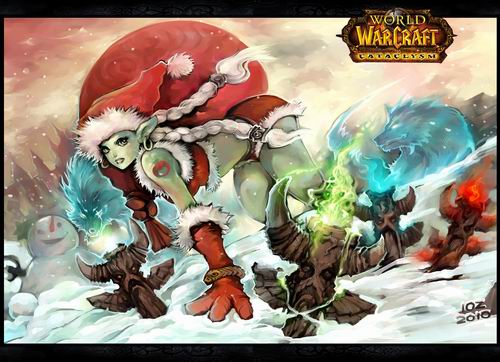 佳节配美图!各大游戏厂商圣诞壁纸大放送-壁纸