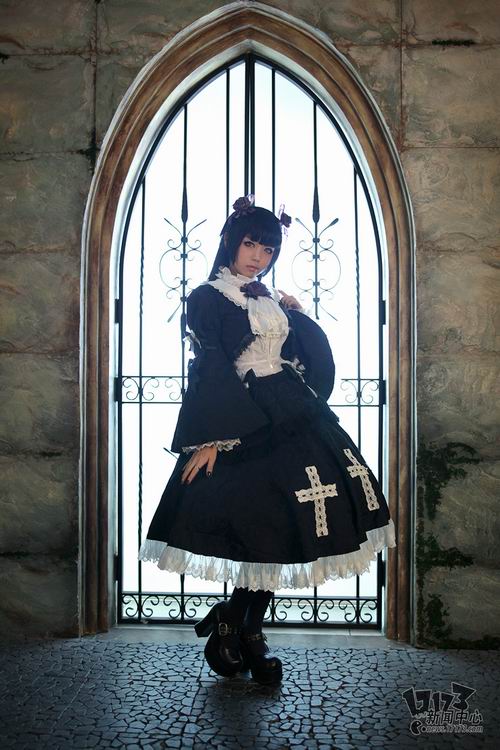 腹黑属性满点我家的<em>黑猫</em>不可能这么哥特COS