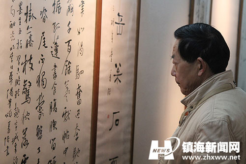 镇海书法家楼吾林作品展开展-楼吾林,作品展-中国宁波网-新闻中心