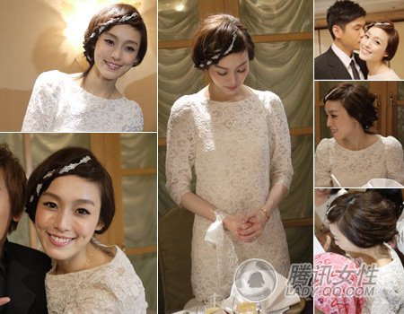 2011年即将大婚的范玮琪在去年<em>订婚</em>宴上的侧