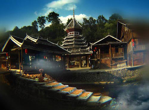 雨中漫步 寻觅中国那些水色古镇(组图)-古镇,肇兴侗寨,乌镇,镇远,水色,舞阳河-中国宁波网-旅游