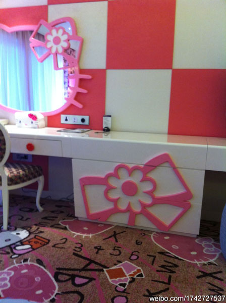 蔡依林忙里偷闲晒房照 满屋kitty超兴奋-蔡依林