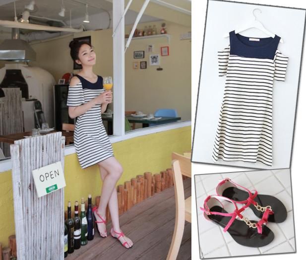 学韩模chom夏日搭配 甜美女孩人人爱-chom,女孩,下吧,Cherrykoko,韩式,模特,姑娘,气质,学习,服装-中国宁波网-消费频道