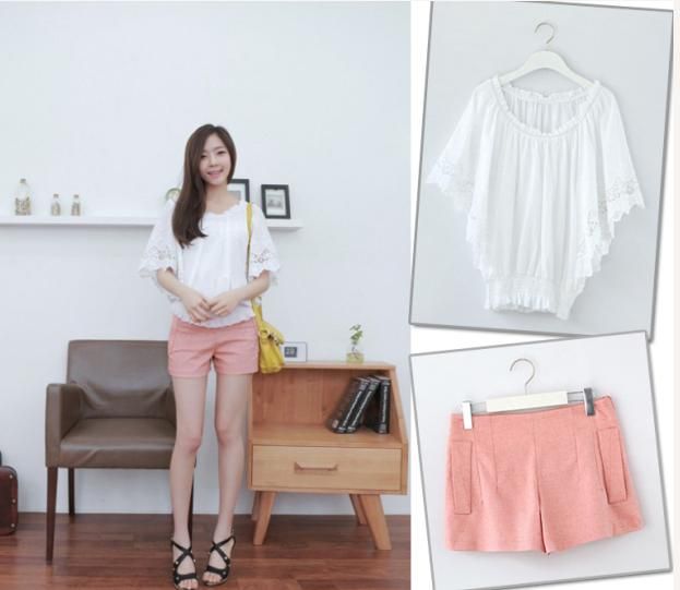 学韩模chom夏日搭配+甜美女孩人人爱