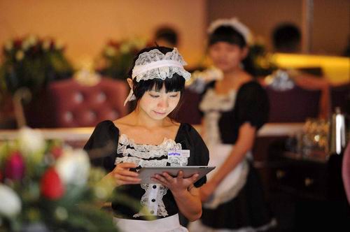 挡不住的制服诱惑 国内<em>女仆餐厅</em>萌照大收罗_宁