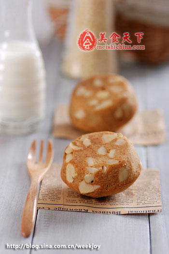 红糖杏仁蛋糕-红糖,黄油,杏仁蛋糕,杏仁粉,裱花