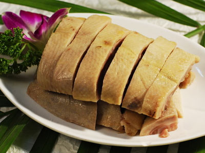 南京狮子桥美食街 吃遍京苏名菜-咸板鸭,开洋