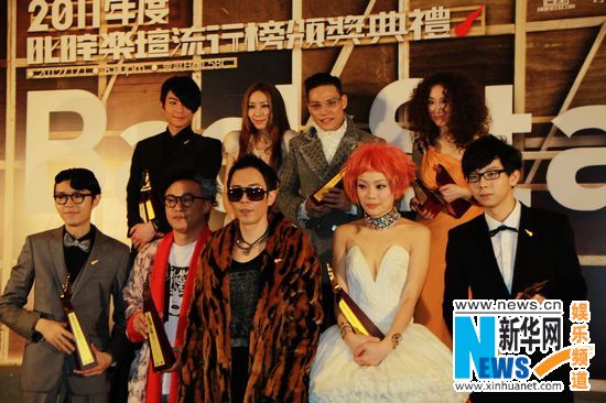 胡夏叱咤喜获压轴大奖 2012香港开门红(图)-