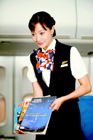 星空姐造型制服大比拼(图)-空姐,大和拜金女,舒