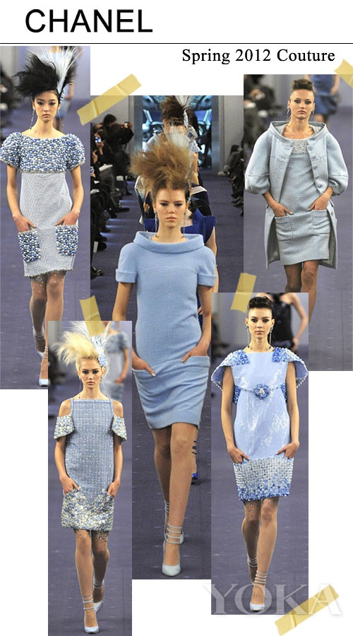 12高定秀场 香奈儿礼服插袋迷人-香奈儿,欧根纱