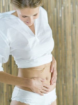 患子宫肌瘤(图)-子宫肌瘤,吃减肥药,少女,小腹,微