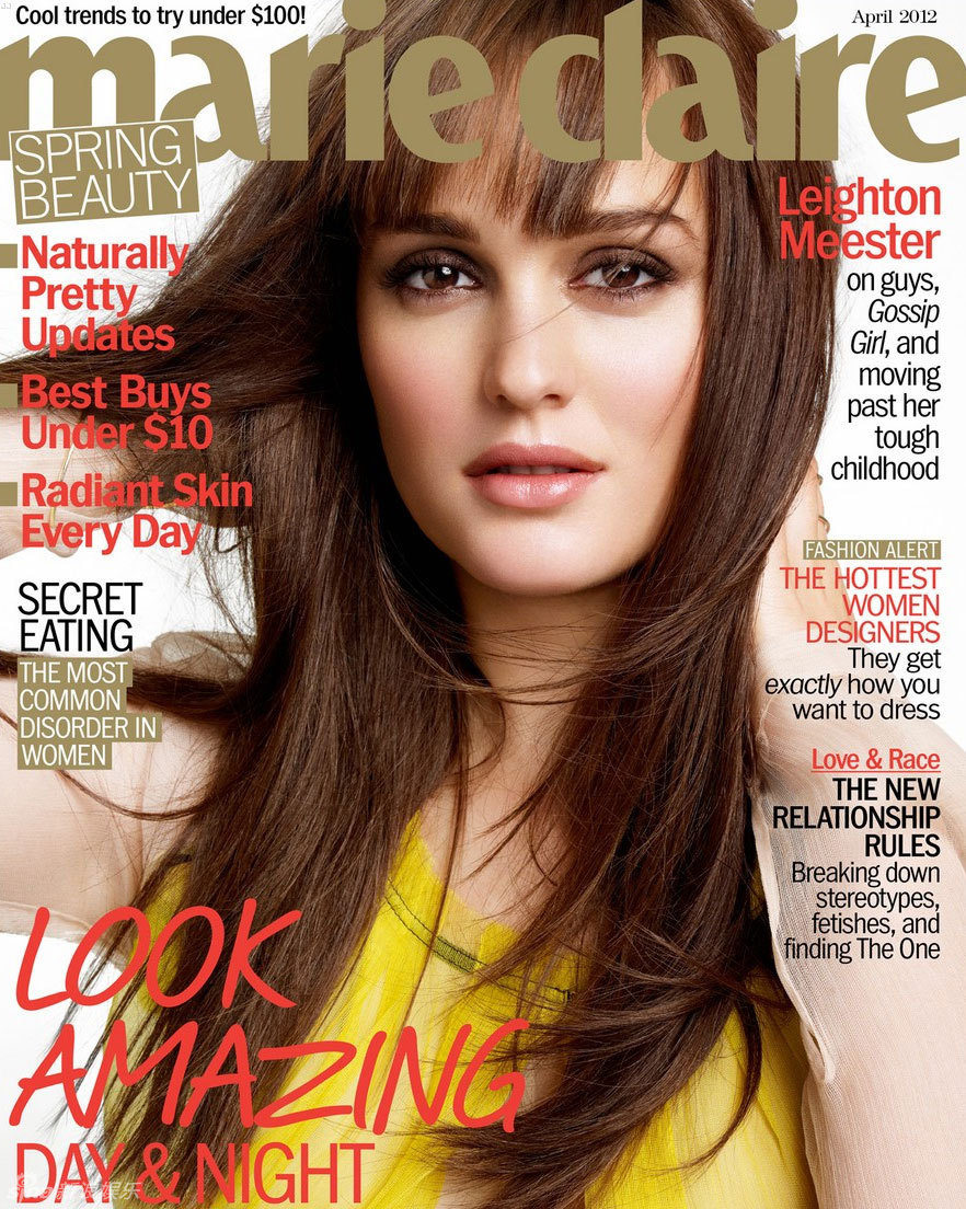 <em>绯闻女孩</em>:Queen B莉顿-梅斯特妩媚登杂志封