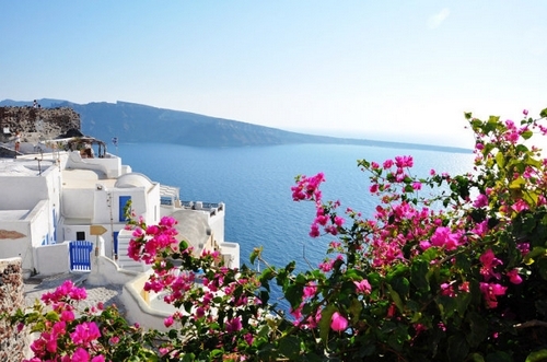 地:沿地中海而生的浪漫城市(组图)-圣托里尼岛