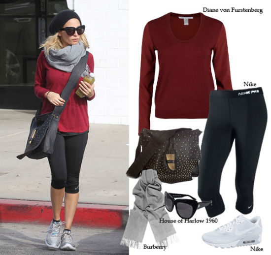 4月减肥季 健身穿搭时髦范-健身服,穿脱,明星,运