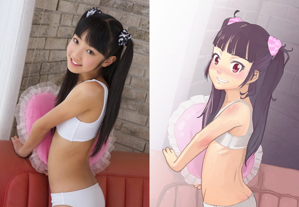 美女喷血大pk!动漫vs真人