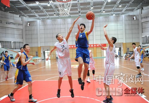 U16全国男子篮球职业俱乐部赛在余姚举行-CB