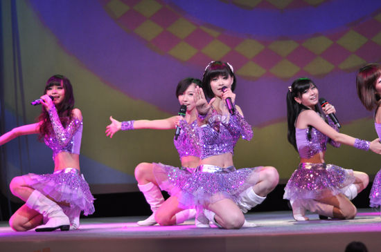 蓝宝石少女广州出道 打造中国第一少女偶像团