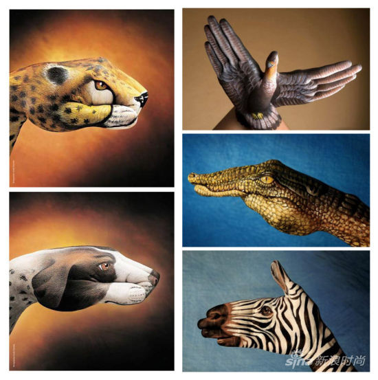 比衣服惊艳 <em>女星</em>裸体穿彩绘更<em>性感</em>-人体彩绘,性