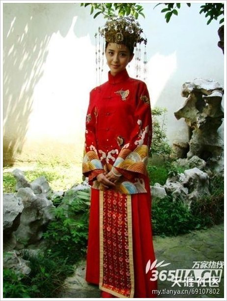 女星们的古装新娘造型大集锦-女明星,古装扮相