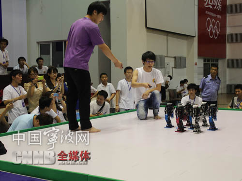 宁波工程学院学生获全国机器人锦标赛冠军-宁