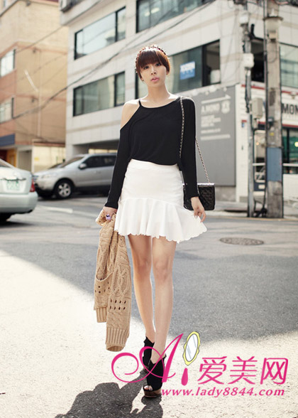 早秋长款T恤 简约穿出优雅感(组图)-版型,百搭,