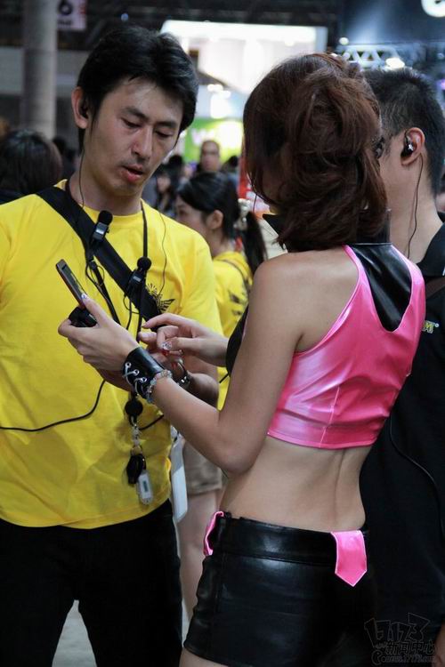 丝袜<em>女仆</em>全都有!TGS展区极品妹子背影第1弹_