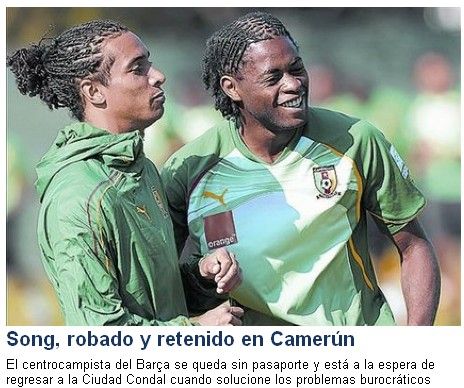 宋护照被窃推迟返巴萨 曼城阿森纳问价红蓝小