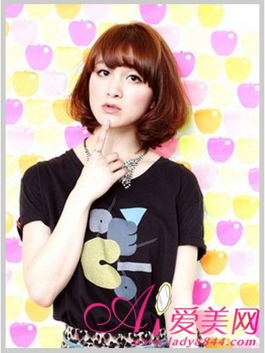 <em>梳</em>短发 <em>适合</em>圆脸短发<em>发型</em>(组图)-短发,<em>适合学生</em>