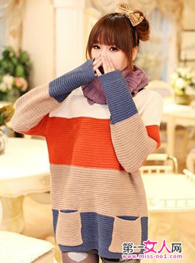 冬季宽松毛衣外套 胖<em>mm</em>心机显瘦穿-毛衣外套