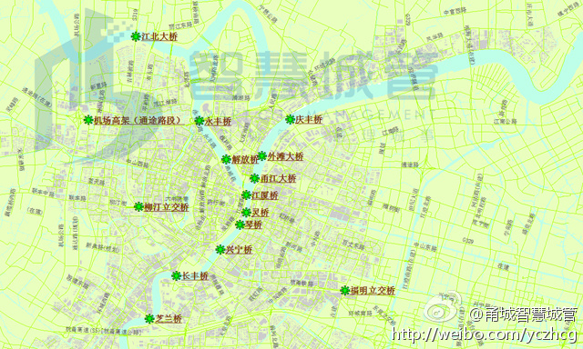 宁波市区遇较强雨雪天气易积雪桥梁分布图-宁