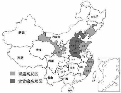 中国肿瘤登记年报首发最新版中国癌症地图-肺