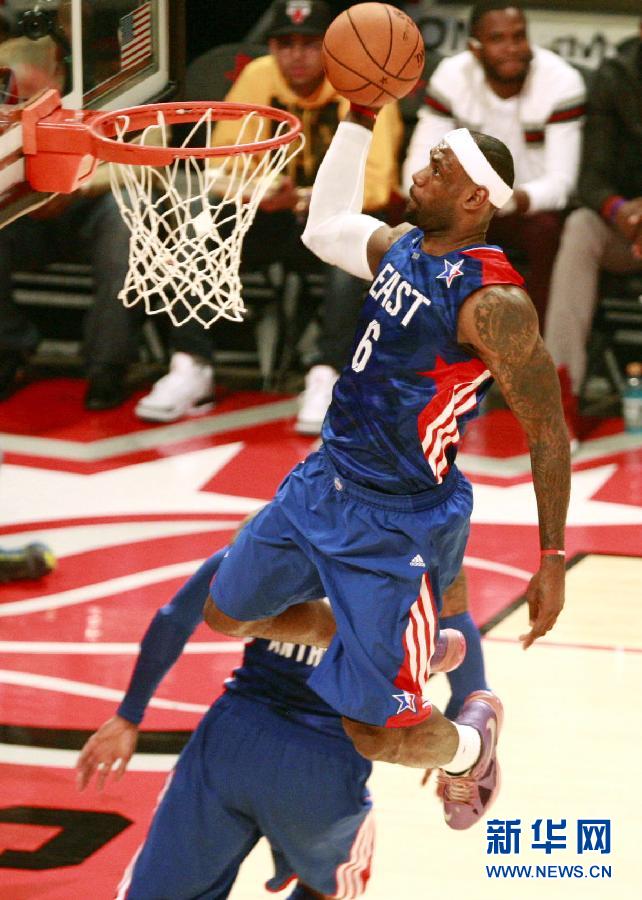 2013年NBA全明星赛:西部143比138险胜东部-