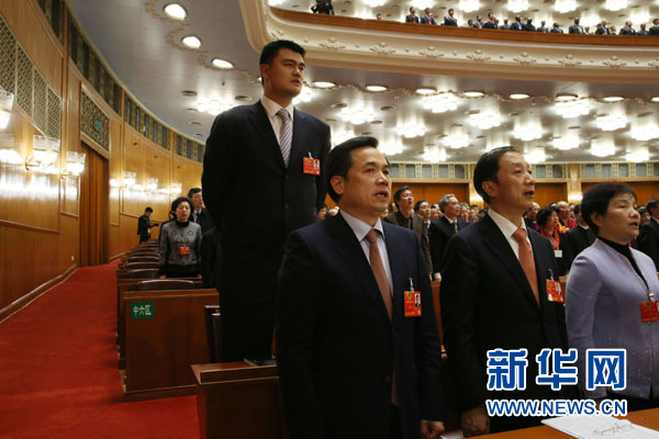 政协委员姚明：要想得到尊重，就要变得更强
