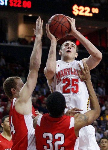 马里兰中锋伦恩参加NBA选秀 13届最优秀中锋