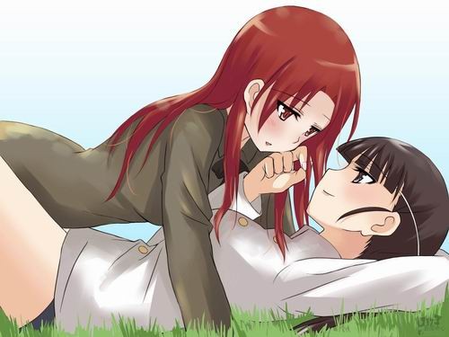 悄悄看别说话!二次元激萌百合诱人Kiss<em>图</em>赏-<em>图</em>