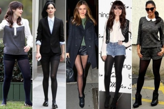 <em>热裤</em>+黑<em>丝袜</em> 女星拼性感不落人后-不落人后,短