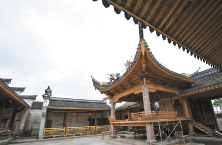 有400岁的蔡氏宗祠重生 男女合祠世所罕见-规