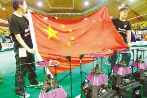 中国足球靠机器人夺世界杯 加时赛 金球 绝杀-