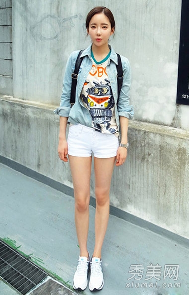 <em>短裤</em>短裙 8种<em>穿法</em>应对升温天(组图)-充满了,五彩