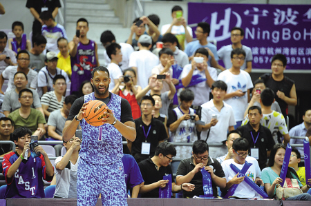 麦迪来了 世界篮球明星赛第一站慈溪举行