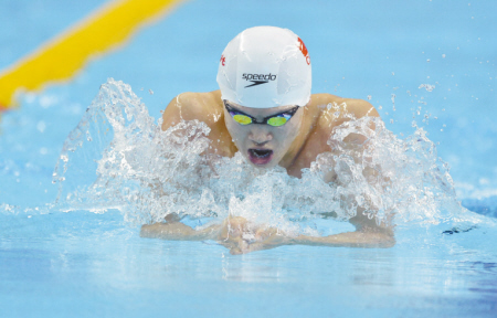 400米混合泳破全国纪录夺金 汪顺重回 顺节奏