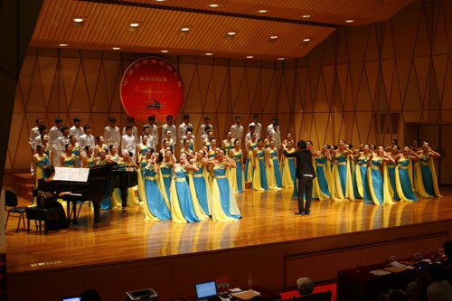 宁波行知中等职业学校行知艺术系合唱团--中国