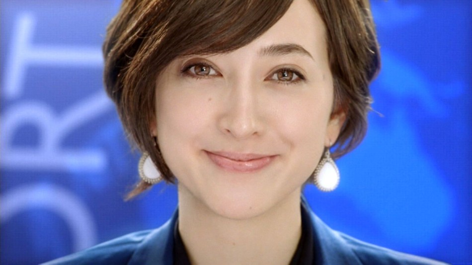 东京申奥大使混血美女主播写真-混血美女,女主