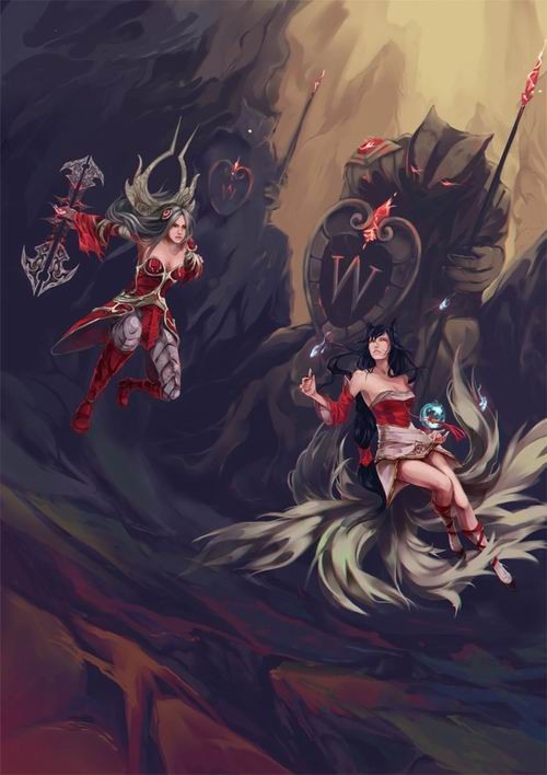 要战斗也要<em>妹子</em> 《<em>英雄联盟</em>》<em>性感</em>女英雄图赏