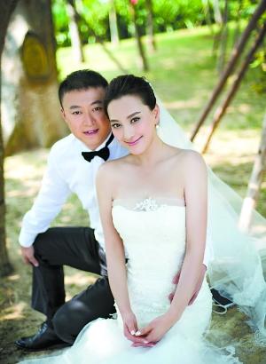 马琳与妻子张雅晴.