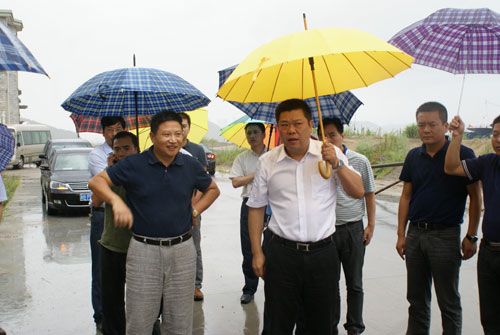奉化市委书记张文杰现场督查