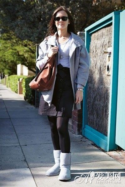 厚外套+雪地靴 冬日保暖首招出击-套头毛衣,灰