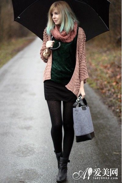 解读围脖的各种围法(组图)