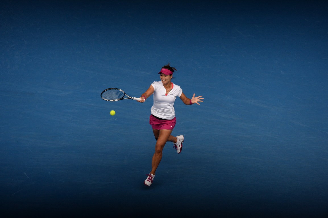 李娜火力全开横扫意大利老将 五年四进澳网4强